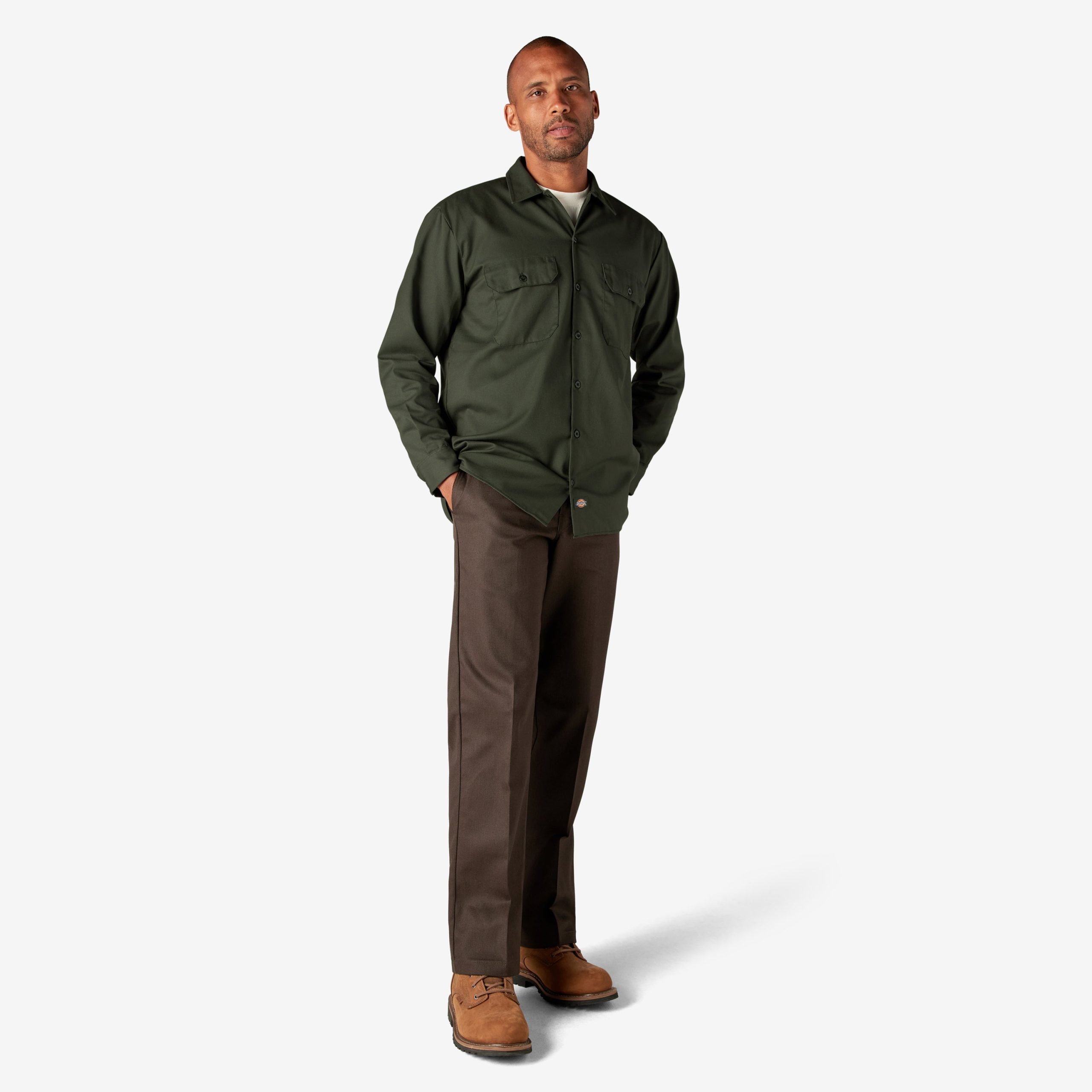 Long Sleeve Work Shirt - Image 5