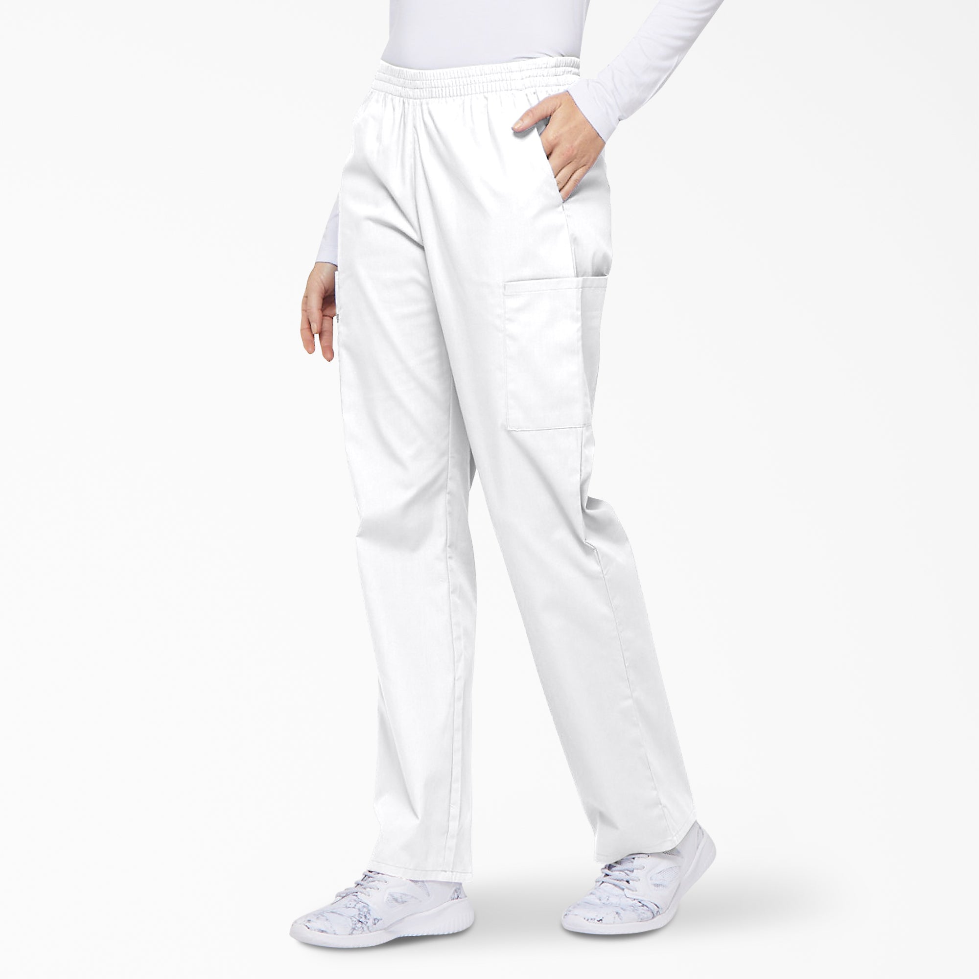 Women's EDS Signature Cargo Scrub Pants - Image 3