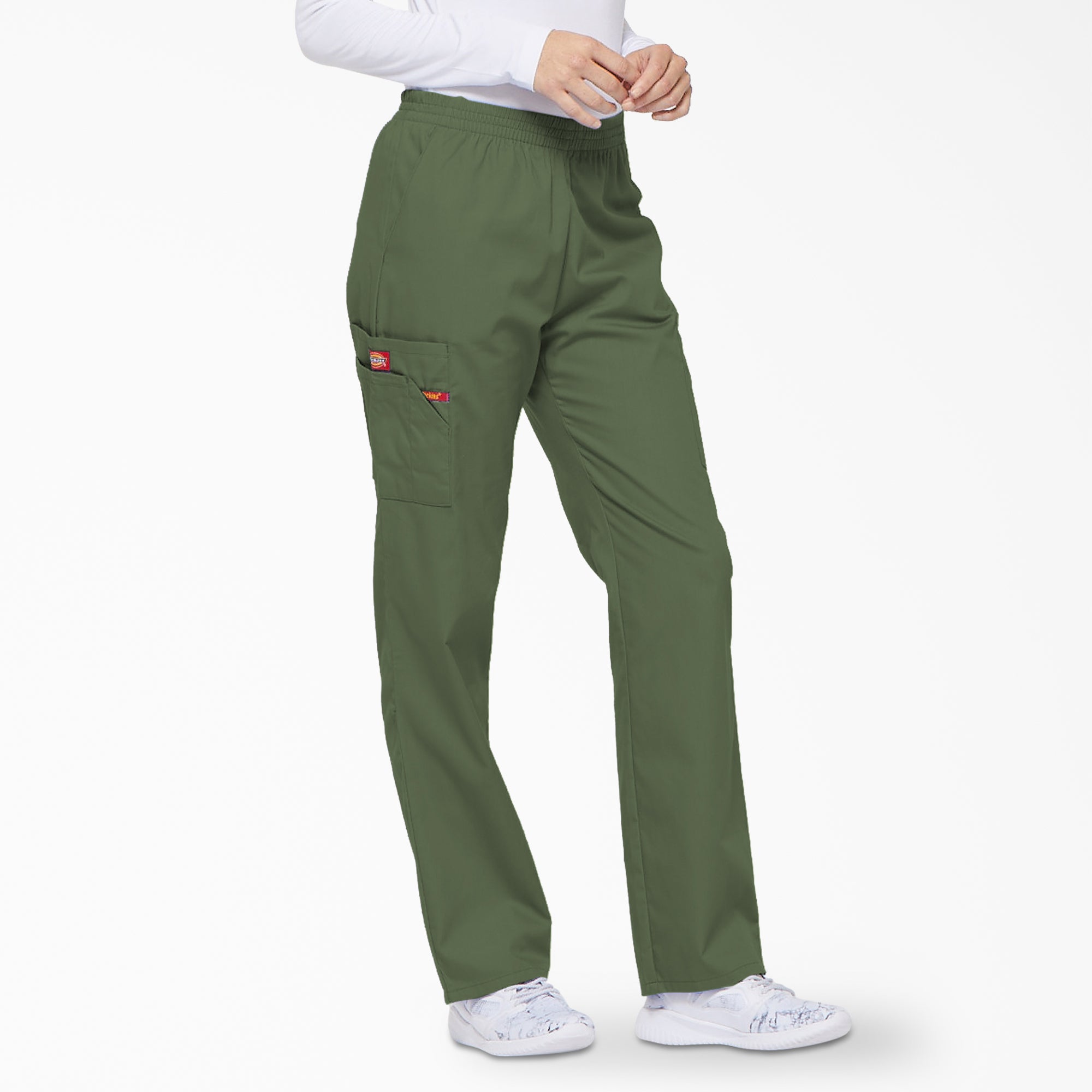 Women's EDS Signature Cargo Scrub Pants - Image 4