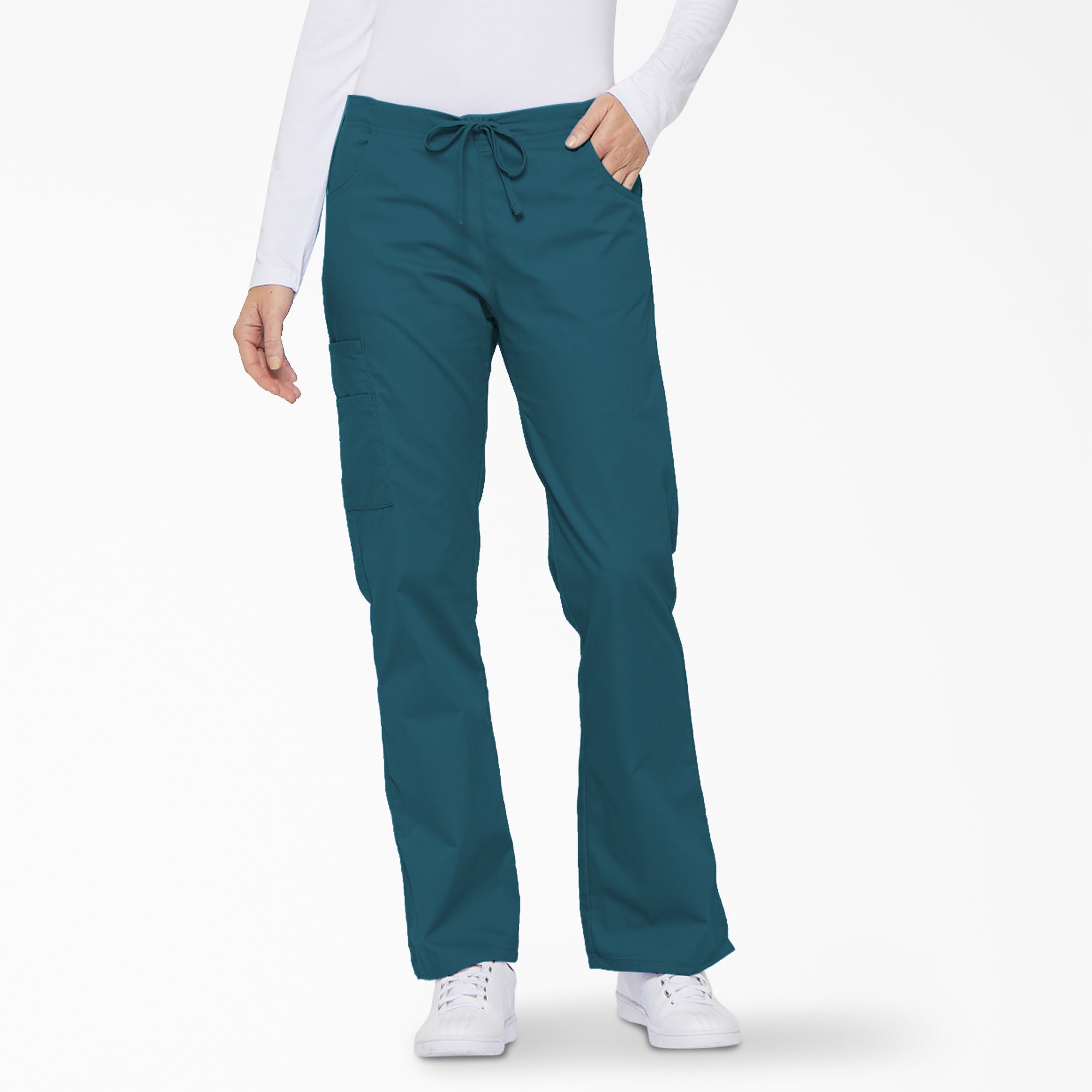 Women's EDS Signature Drawstring Cargo Scrub Pants