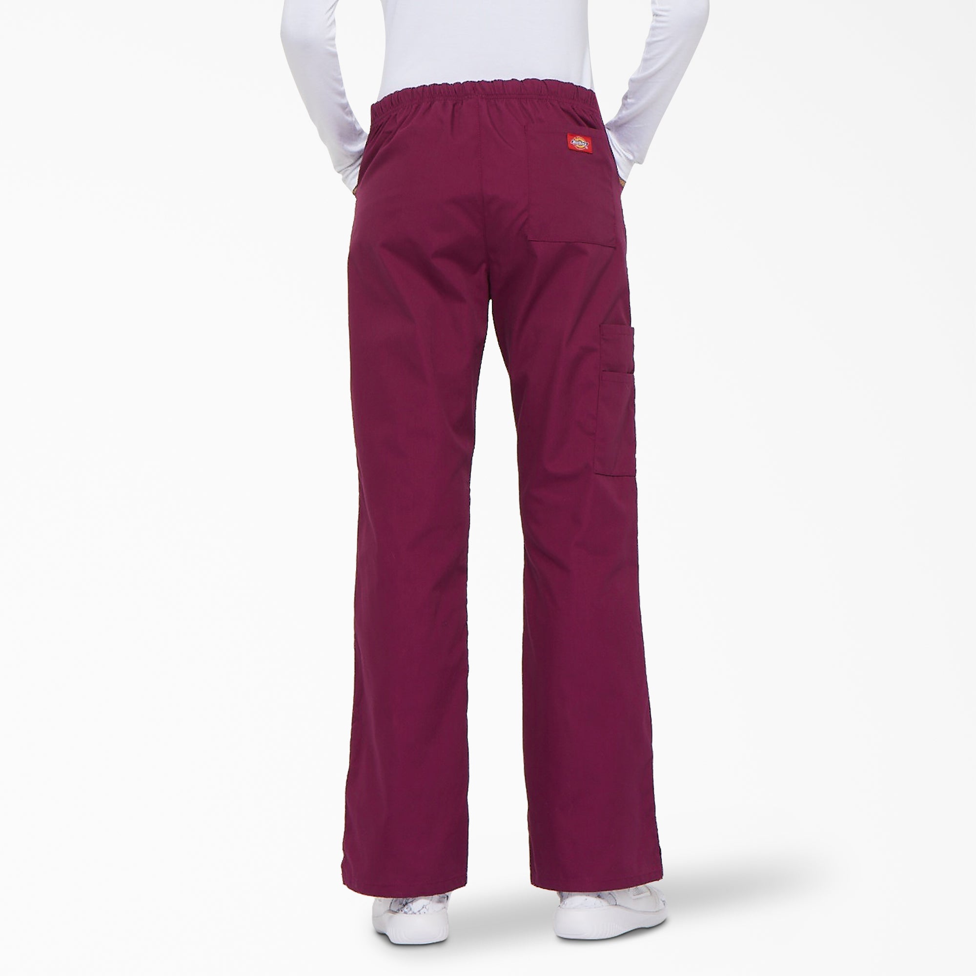 Women's EDS Signature Drawstring Cargo Scrub Pants - Image 2