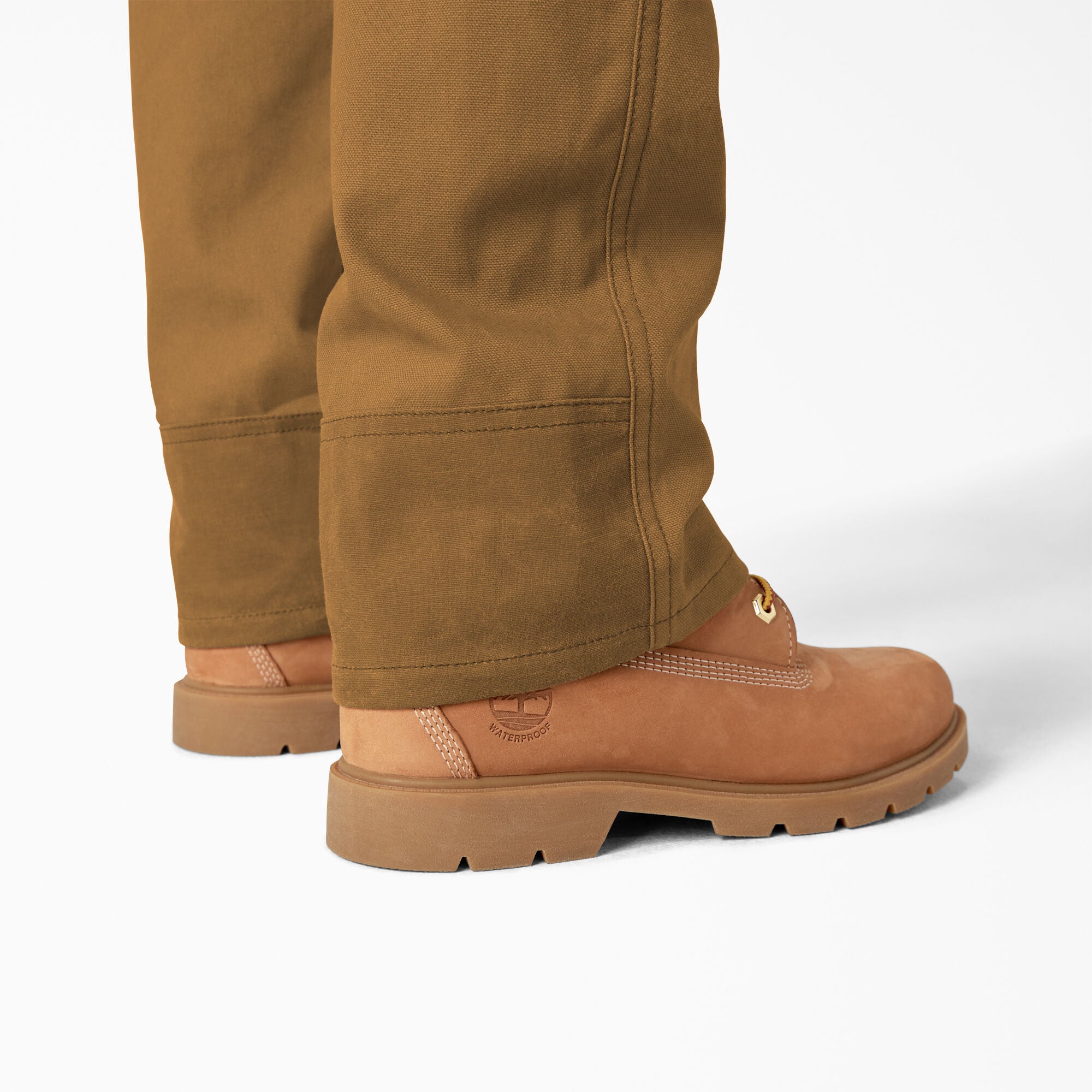 Women's Relaxed Fit Waxed Canvas Bib Overalls - Image 8