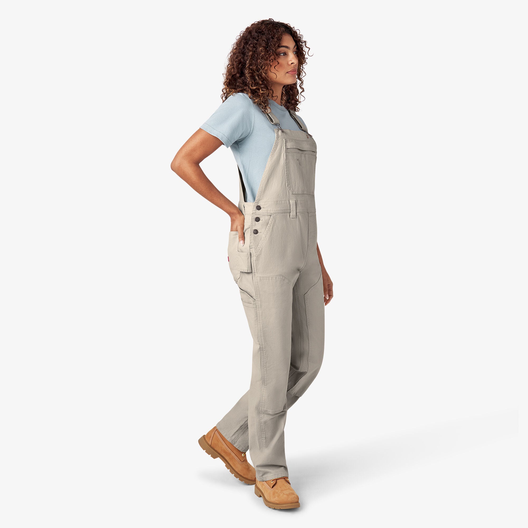 Women's Double Front Bib Overalls - Image 4