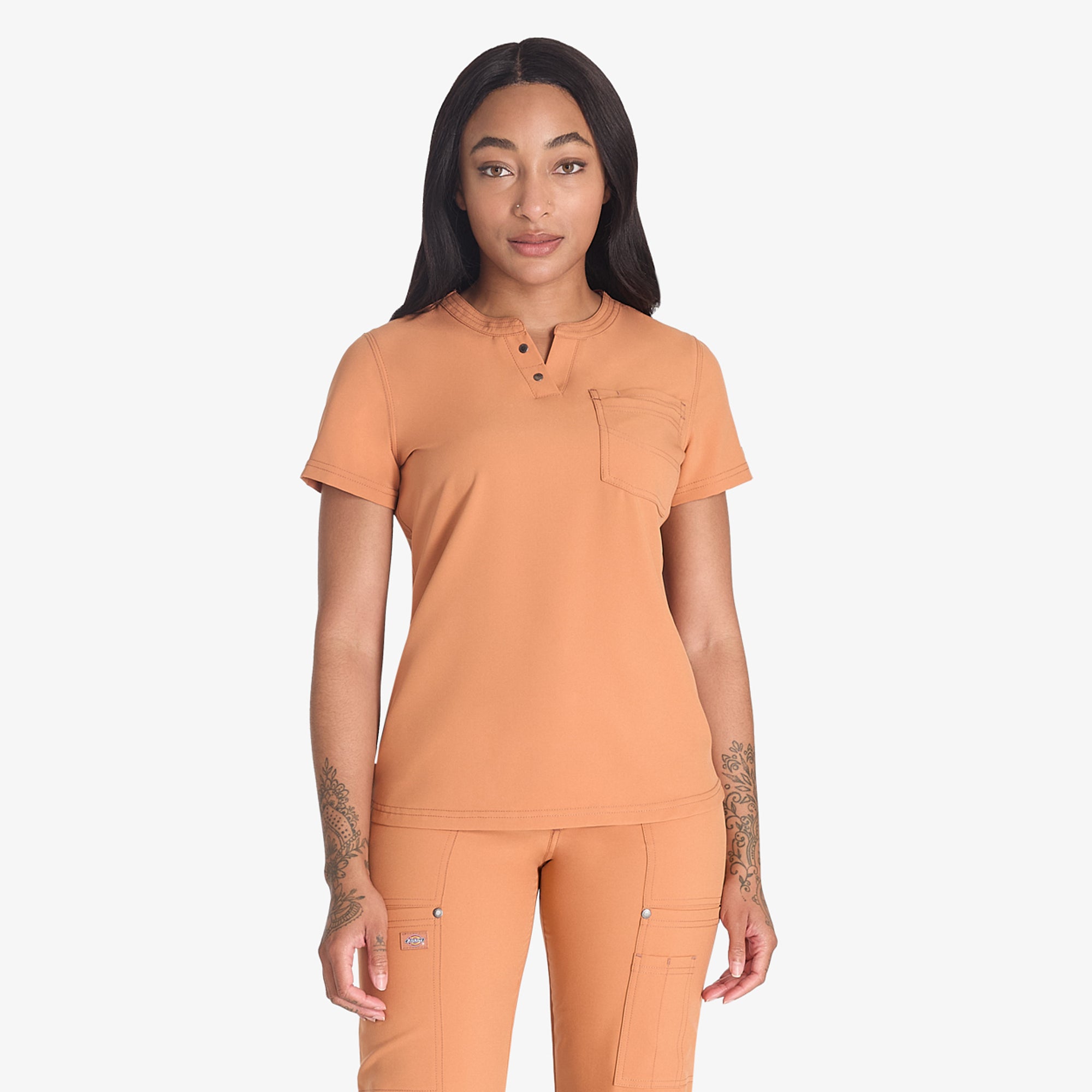 Women's EDS NXT Henley Scrub Top