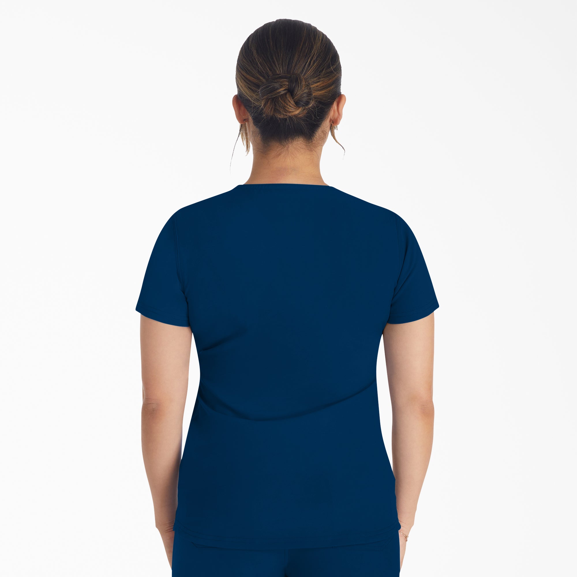 Women's EDS NXT Henley Scrub Top - Image 2