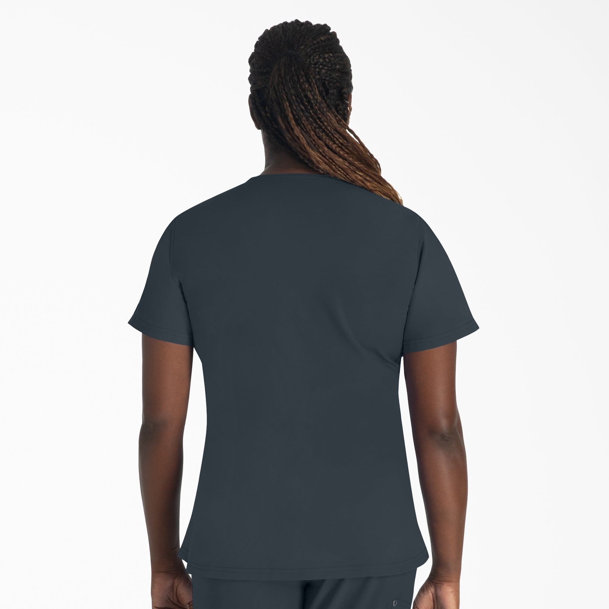 Women's EDS NXT Henley Scrub Top - Image 2