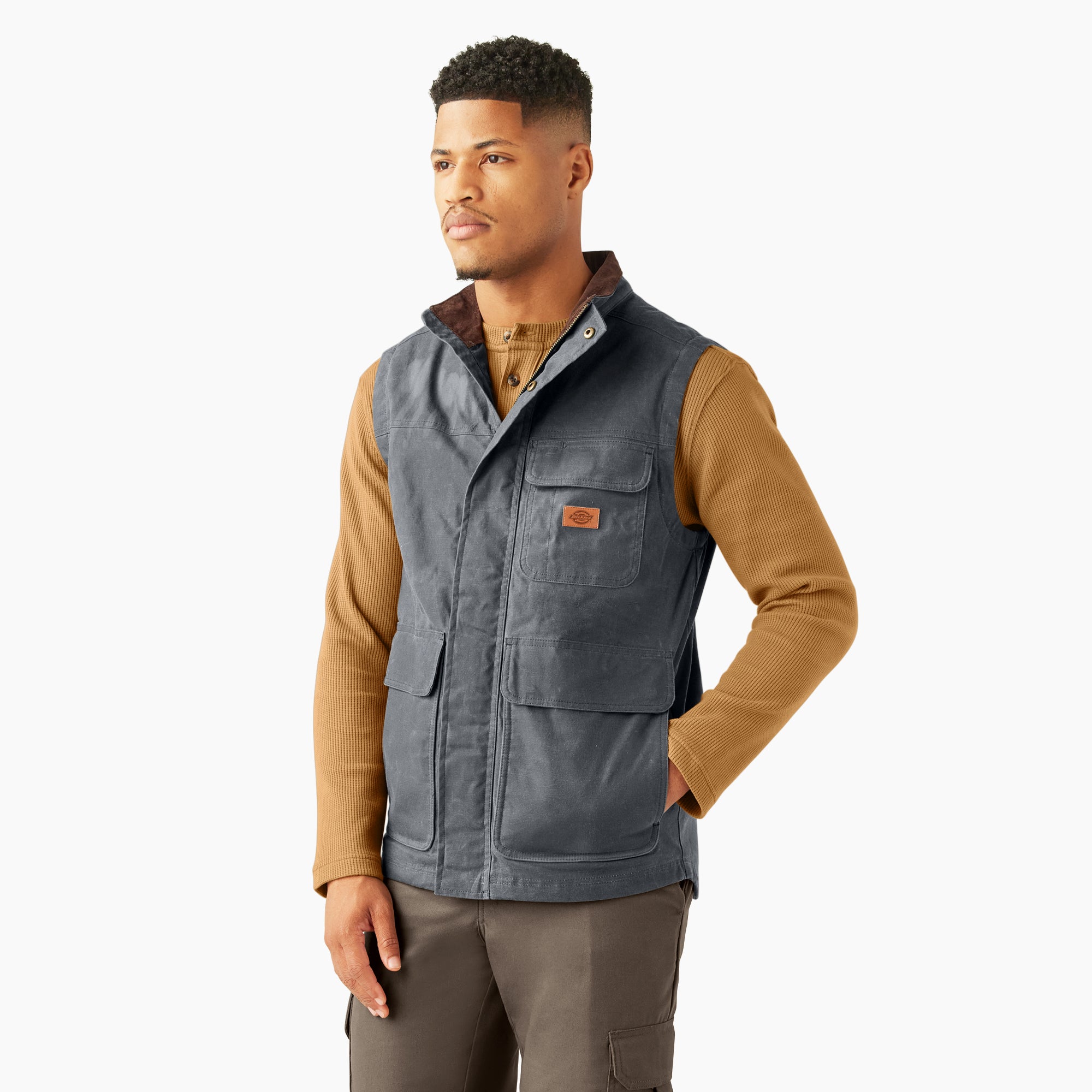 Fully Waxed Canvas Vest - Image 3