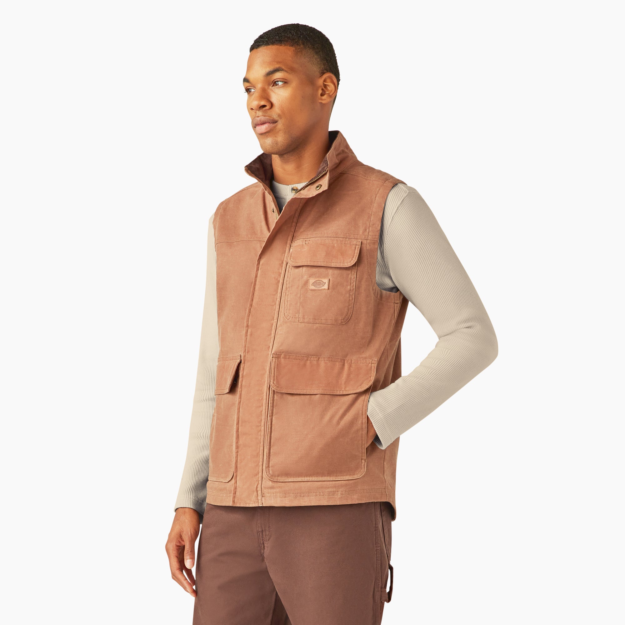 Fully Waxed Canvas Vest - Image 3