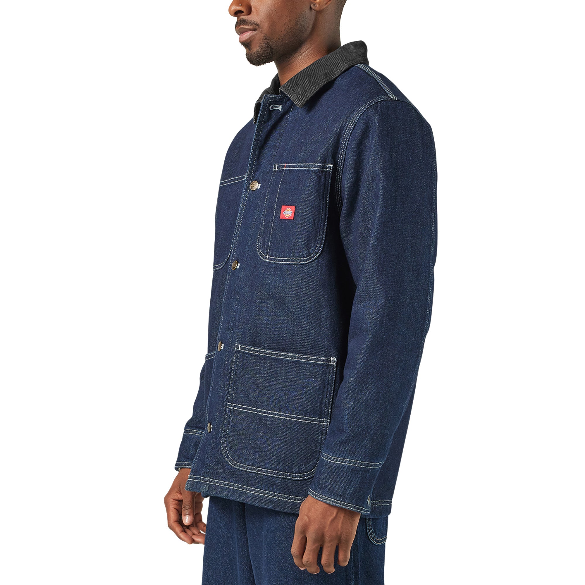 Blanket Lined Denim Chore Coat - Image 3