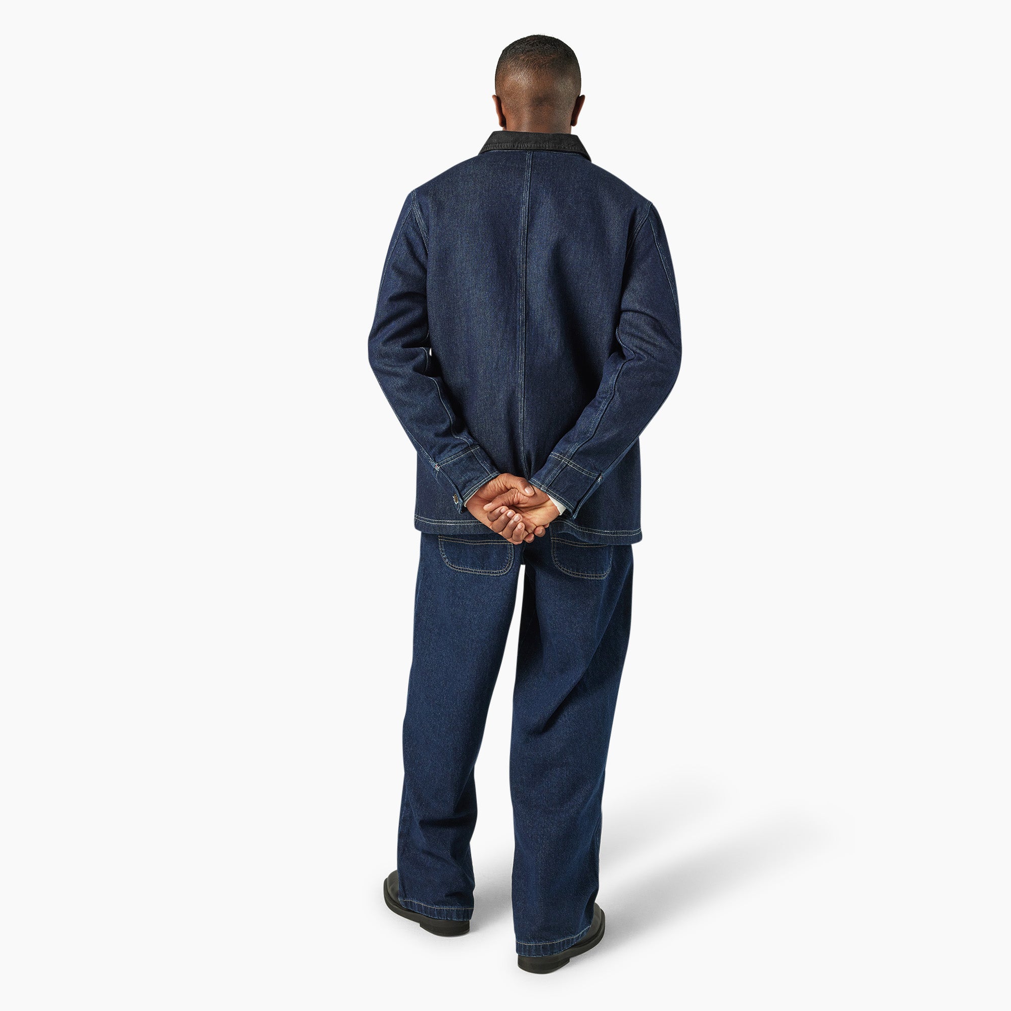 Blanket Lined Denim Chore Coat - Image 5