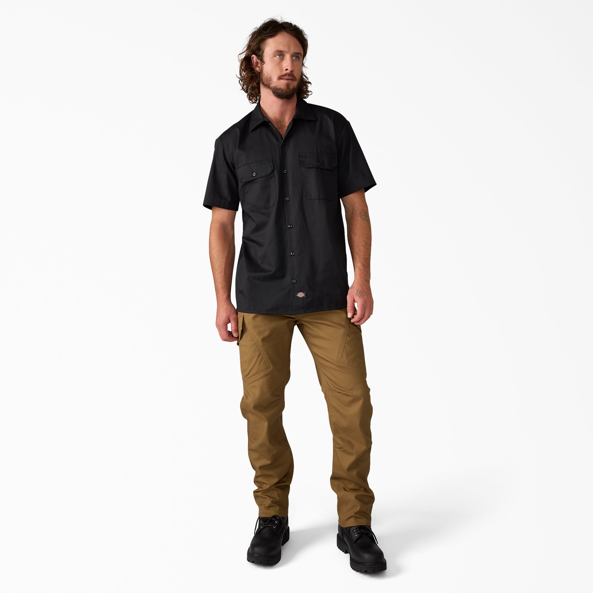 Tradebuilt Duck Canvas Cargo Pants - Image 4