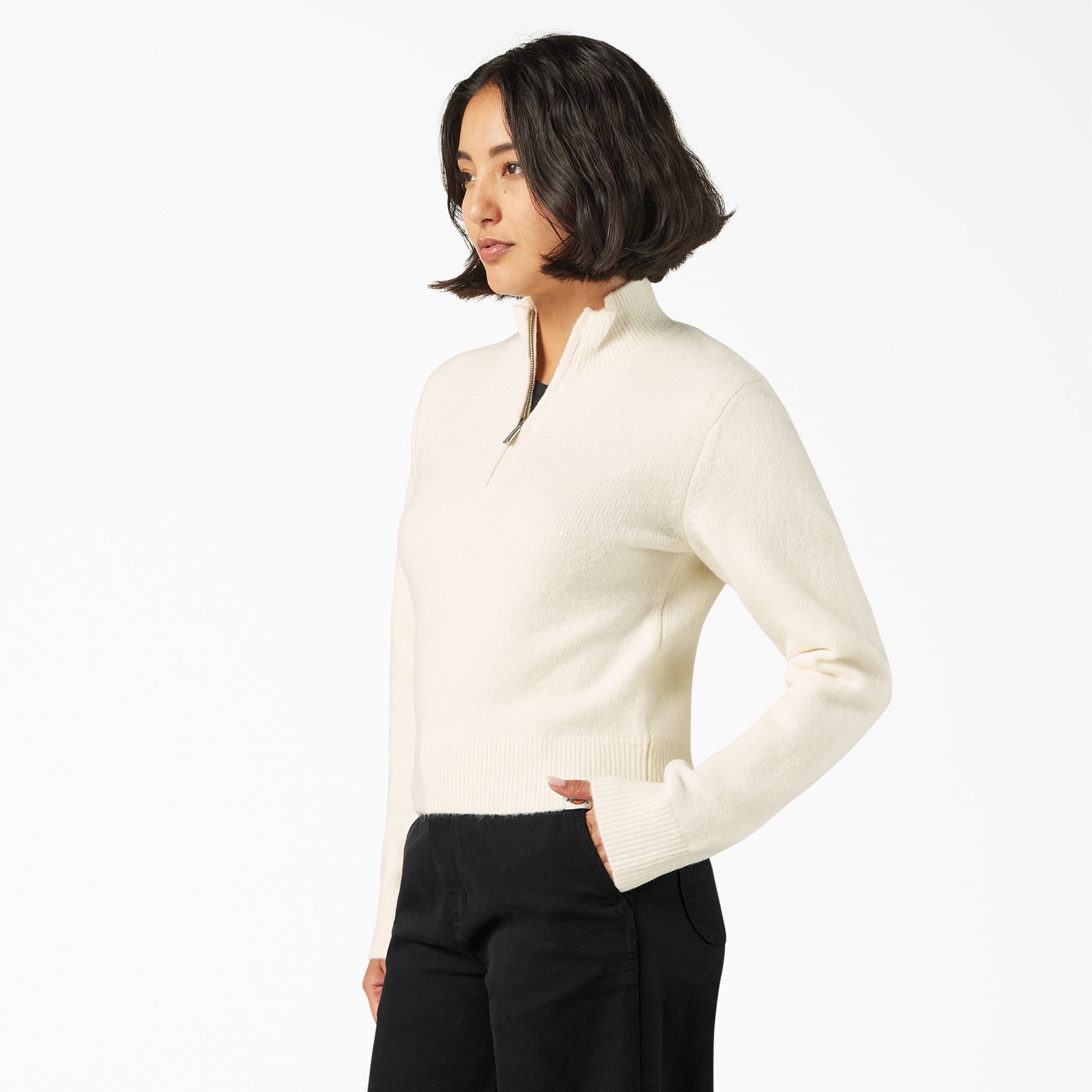 Women's Ruston Quarter Zip Sweater - Image 3