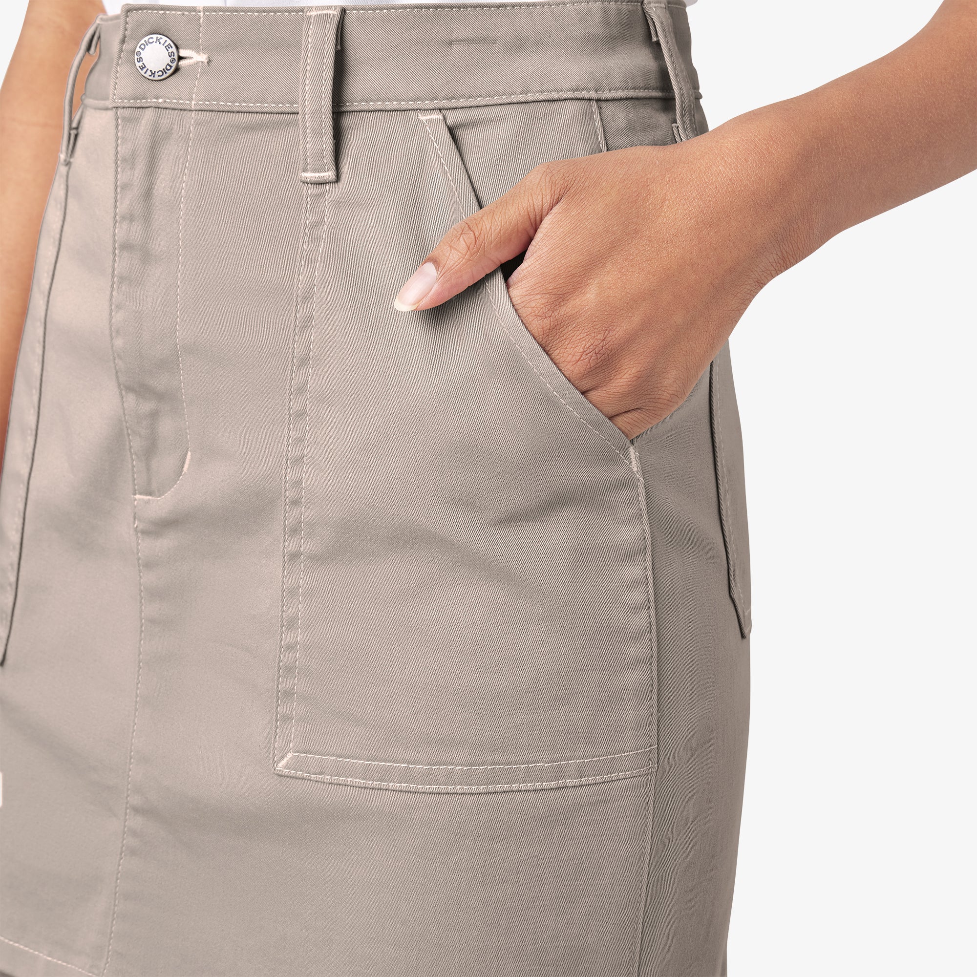 Women's High Waisted Carpenter Skirt - Image 7