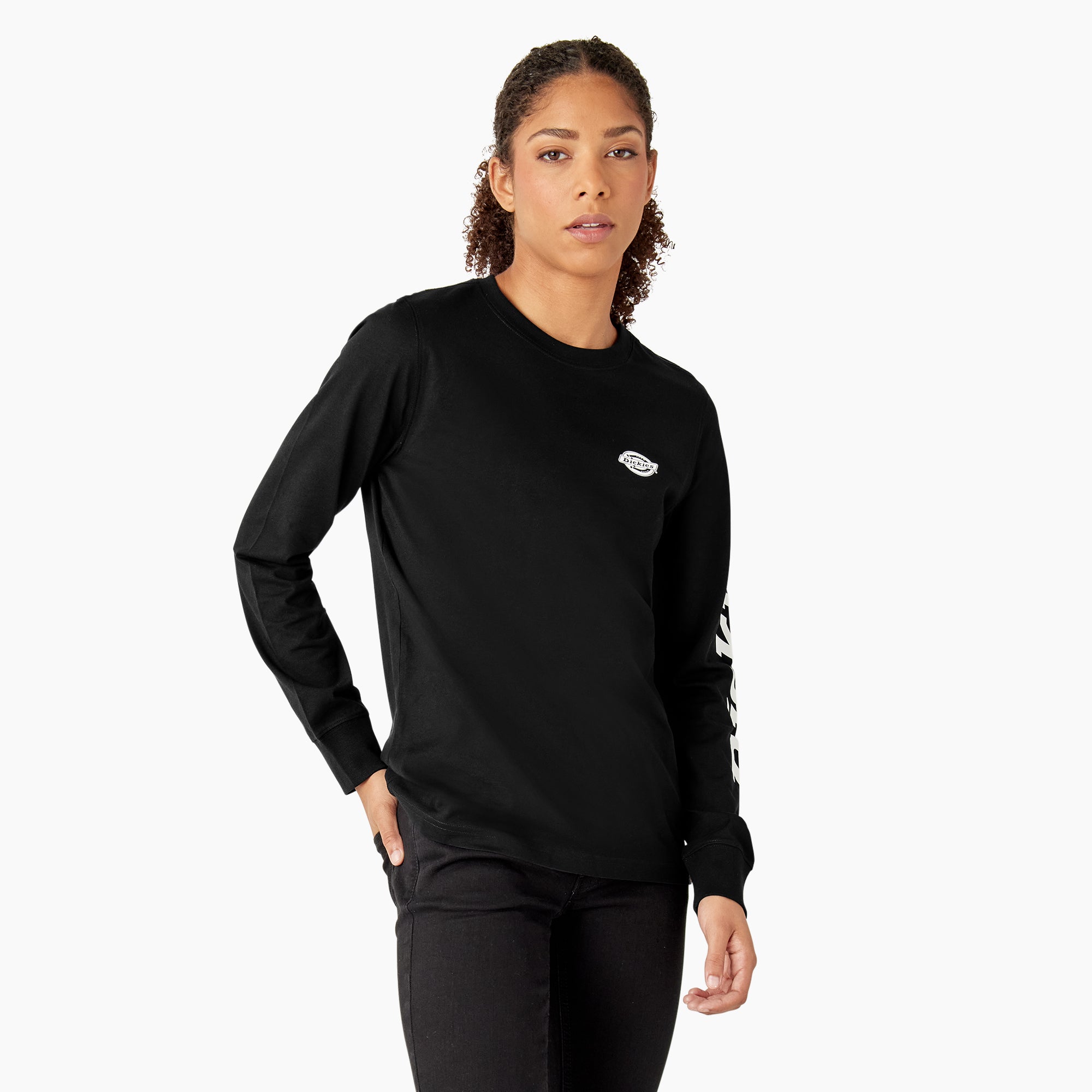 Women's Long Sleeve Heavyweight Graphic T-Shirt - Image 4