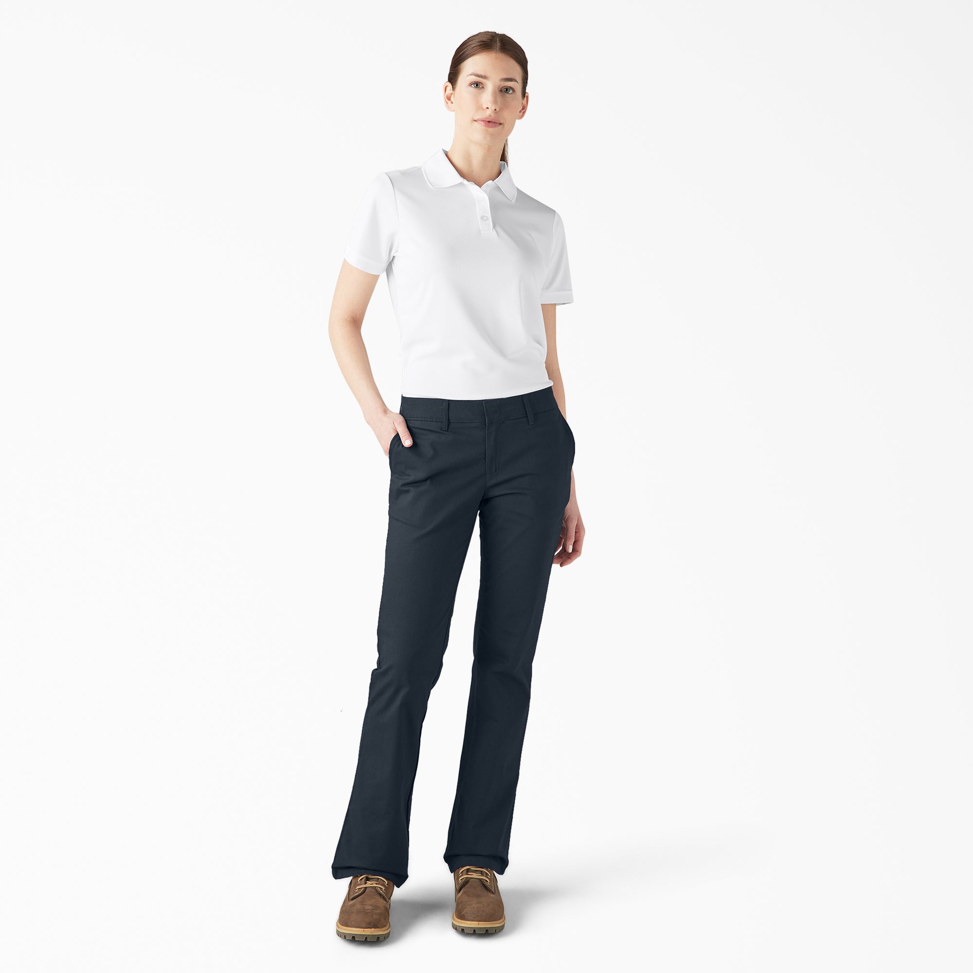 Women's FLEX Slim Fit Bootcut Pants - Image 4