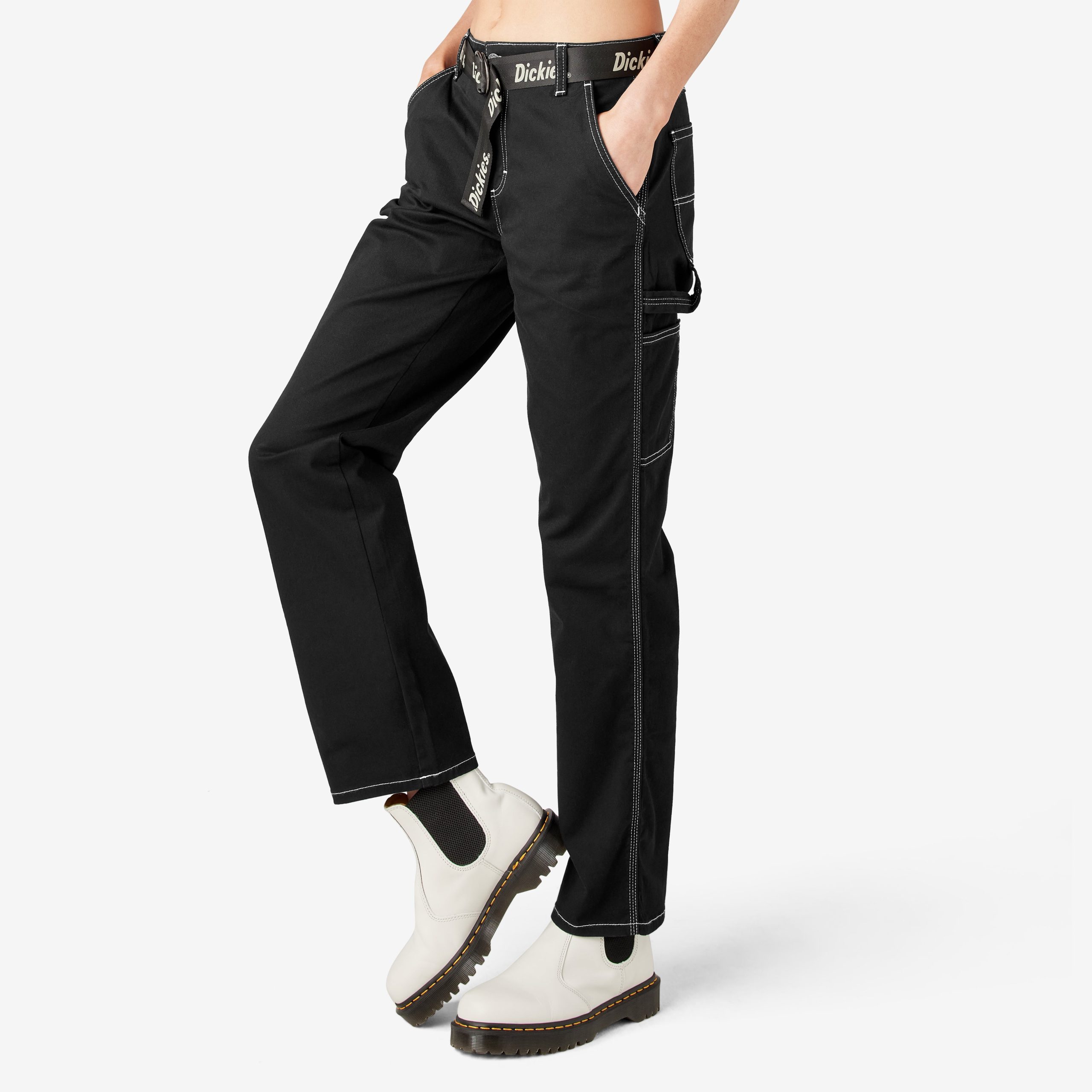 Women's Relaxed Fit Carpenter Pants - Image 12