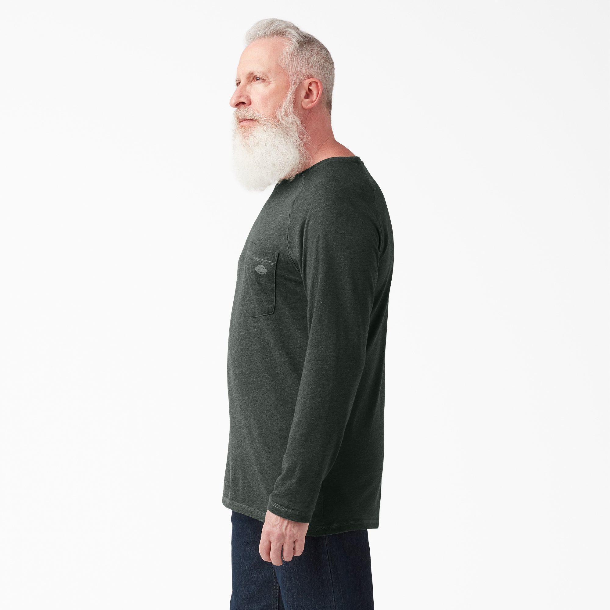 Cooling Long Sleeve Pocket T-Shirt - Image 3