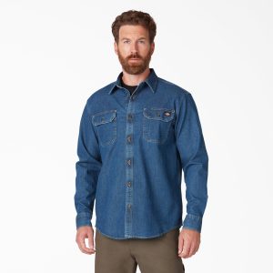 FLEX Denim Long Sleeve Shirt