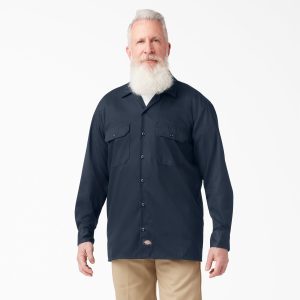 FLEX Relaxed Fit Long Sleeve Work Shirt
