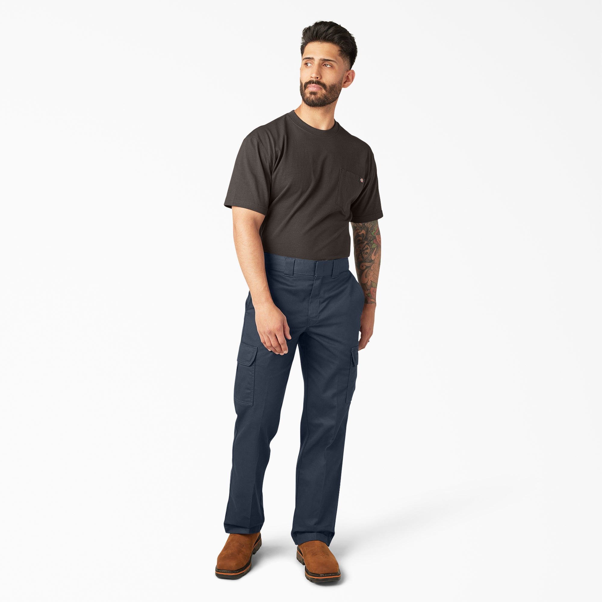 Relaxed Fit Cargo Work Pants - Image 4