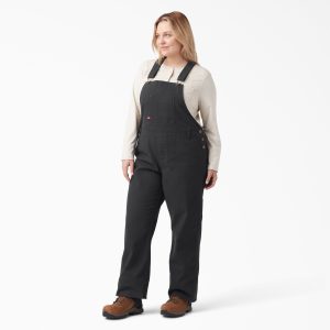 Women's Plus Relaxed Fit Bib Overalls