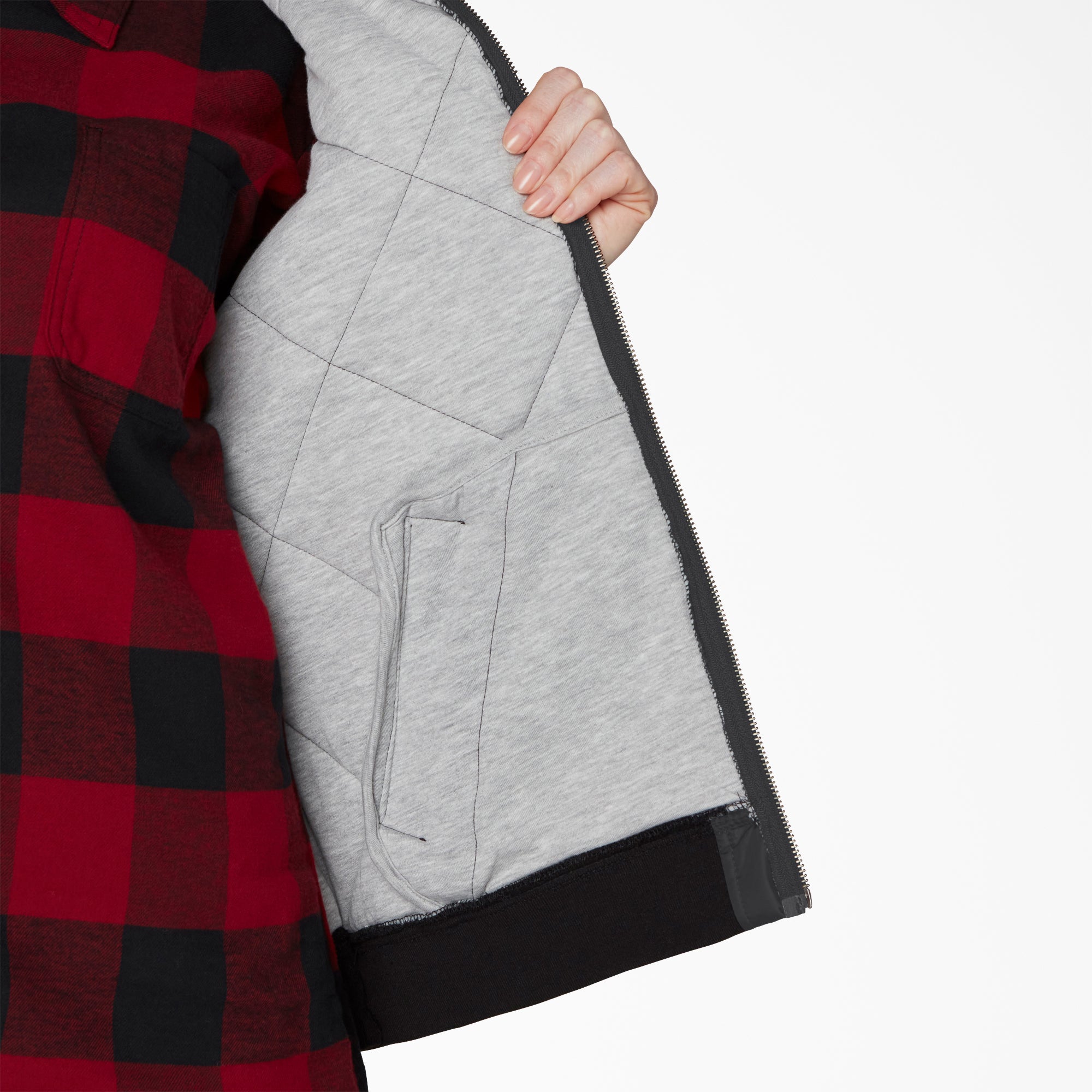 Women's Plus Quilted Vest - Image 5