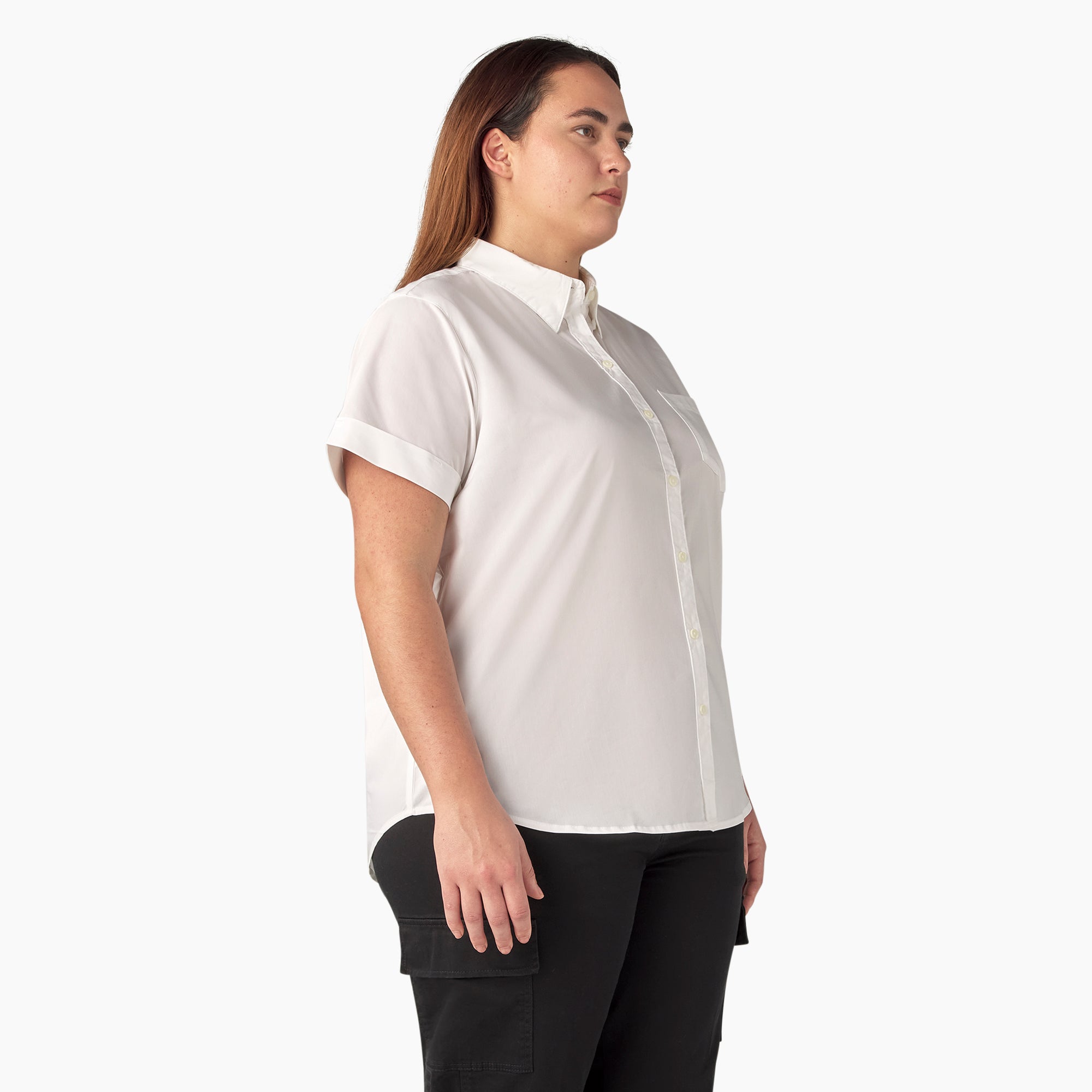 Women's Plus Button-Up Shirt - Image 4