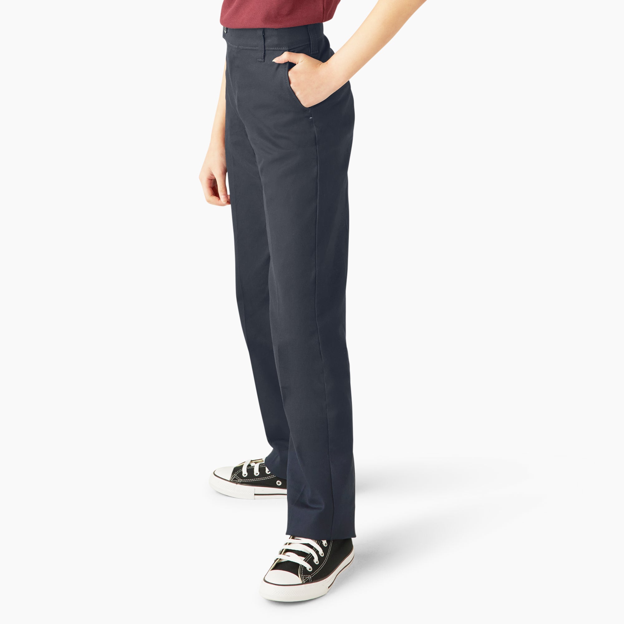 Girls' Slim Fit Pants. 4-20 - Image 3