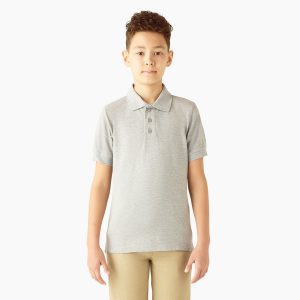 Kids' Piqu?? Short Sleeve Polo