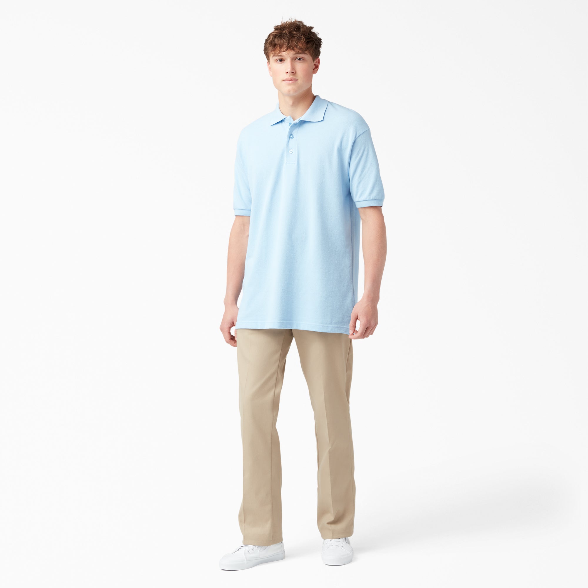 Adult Size Piqu?? Short Sleeve Polo - Image 4