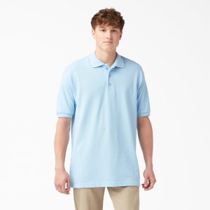 Adult Size Piqu?? Short Sleeve Polo