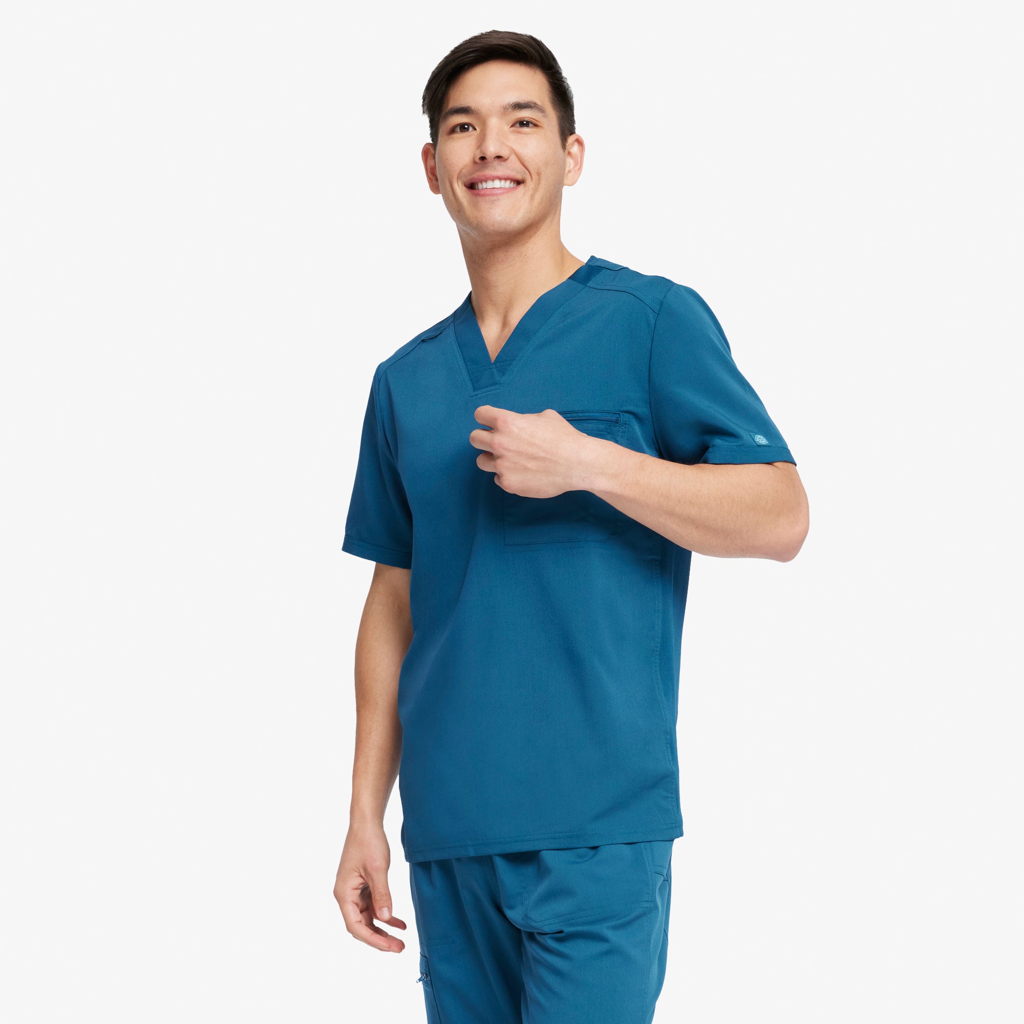 Men's Balance Tuckable V-Neck Scrub Top - Image 3