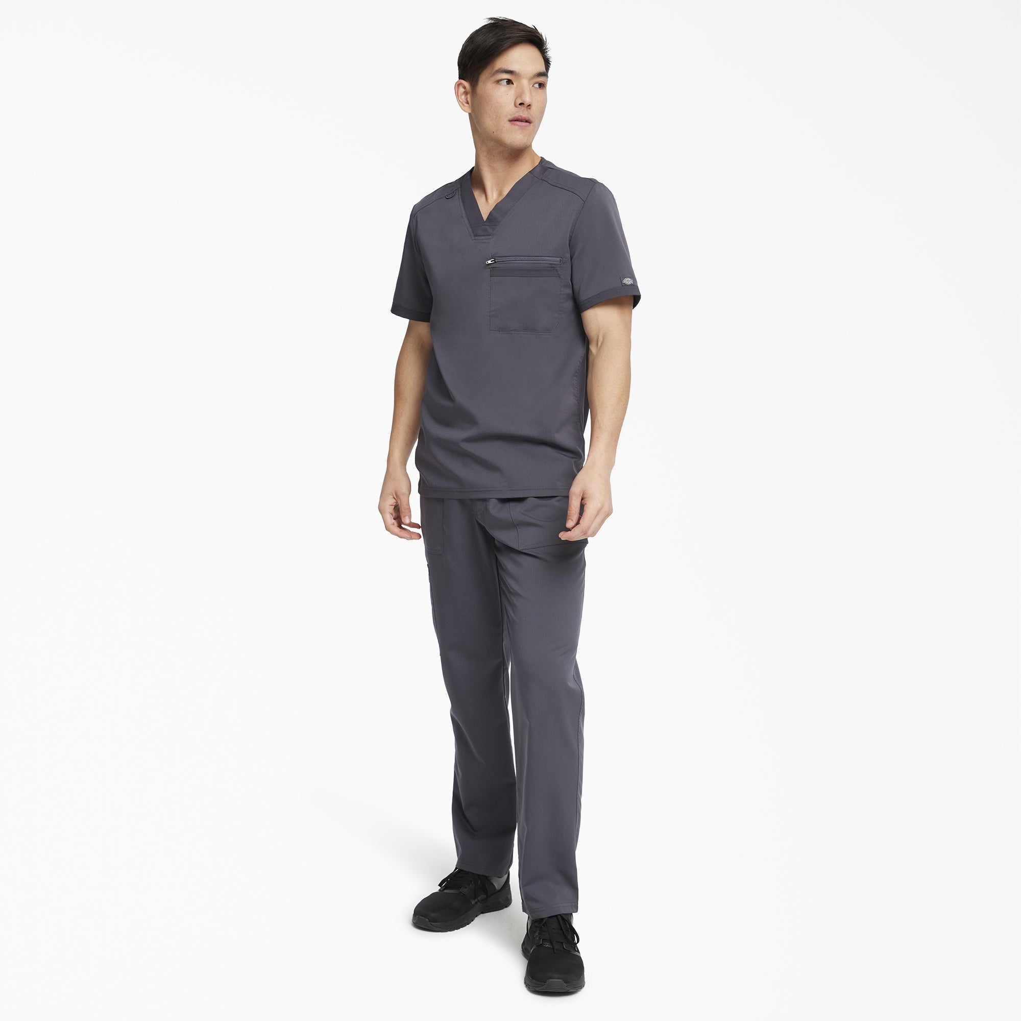 Men's Balance Tuckable V-Neck Scrub Top - Image 4