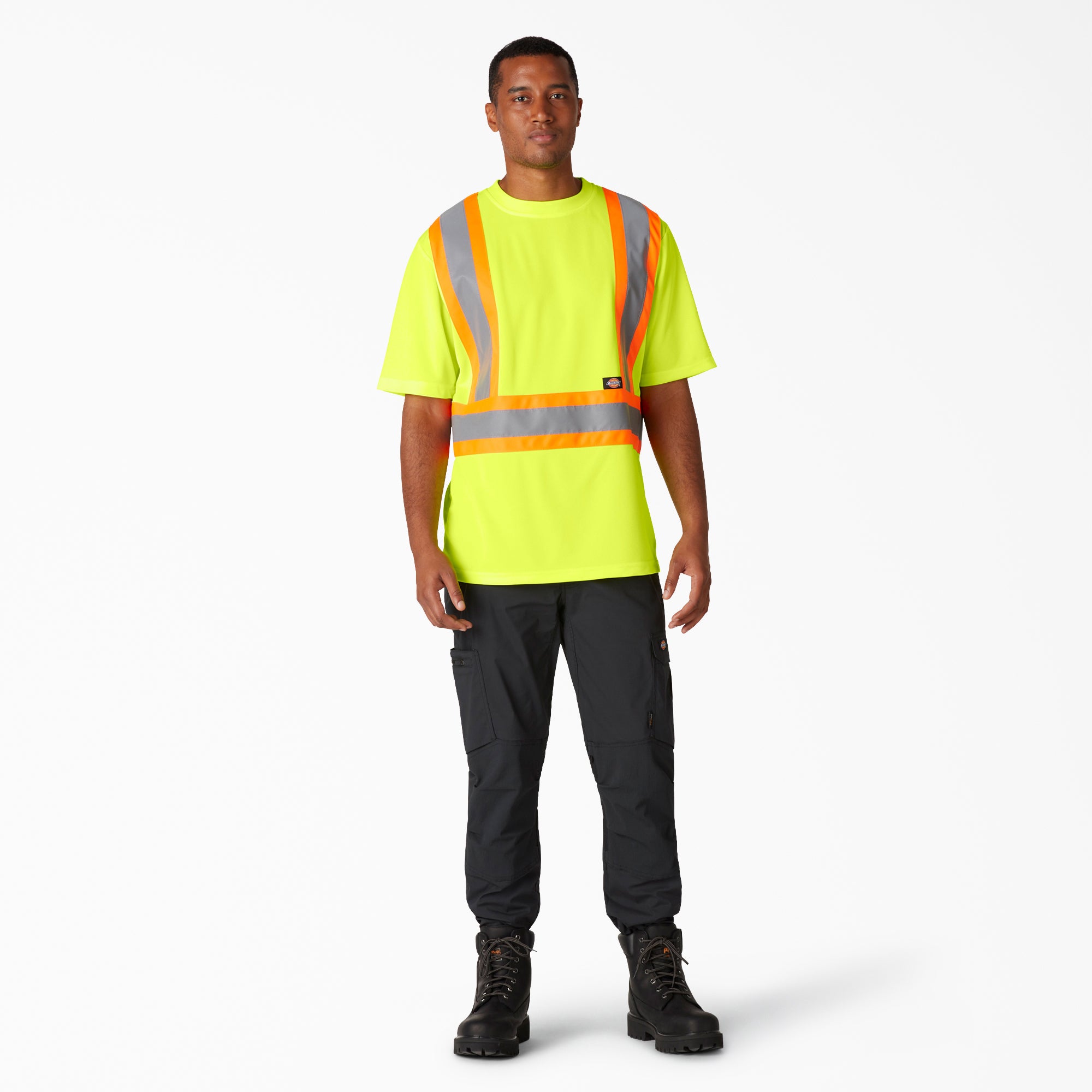 Hi Vis Safety Short Sleeve T-Shirt - Image 4