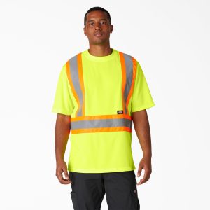Hi Vis Safety Short Sleeve T-Shirt