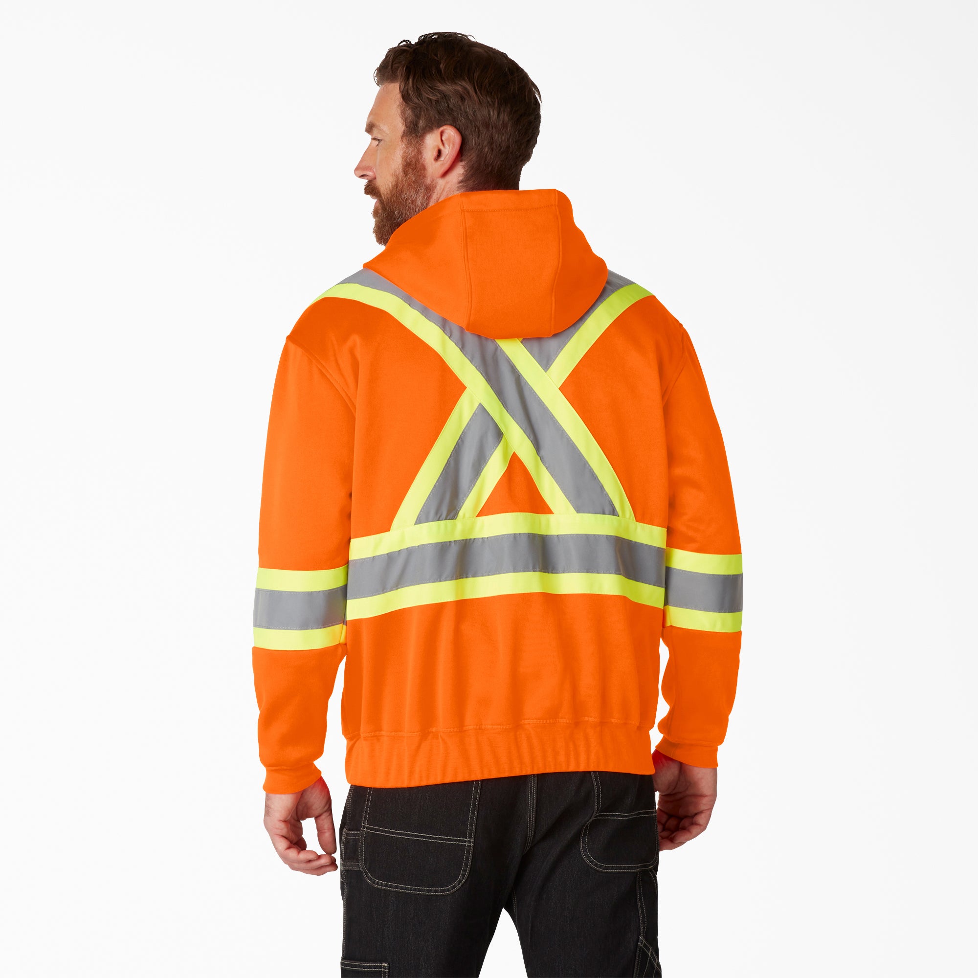 Hi Vis Safety Hoodie - Image 2